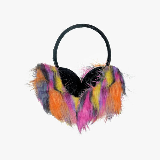Black Rainbow Earmuffs