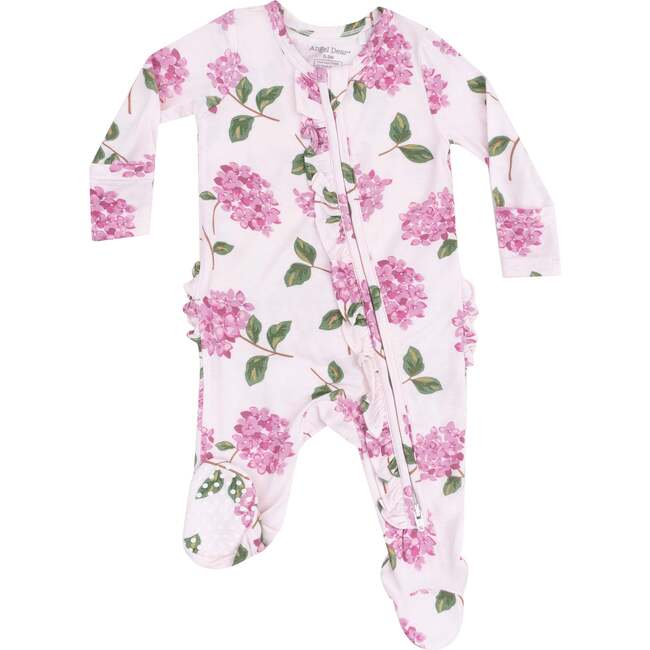 Hydrangeas Ruffle Footie