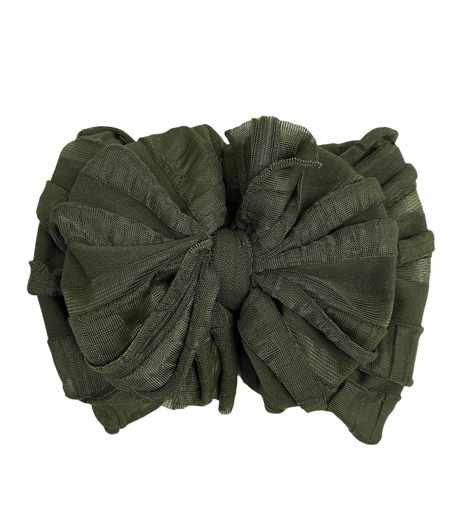 Cedar Green Messy Bow