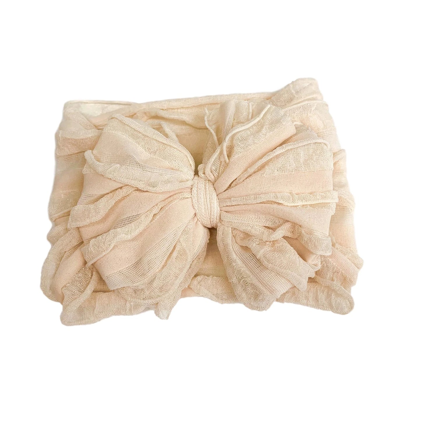Sugar Cookie Messy Bow