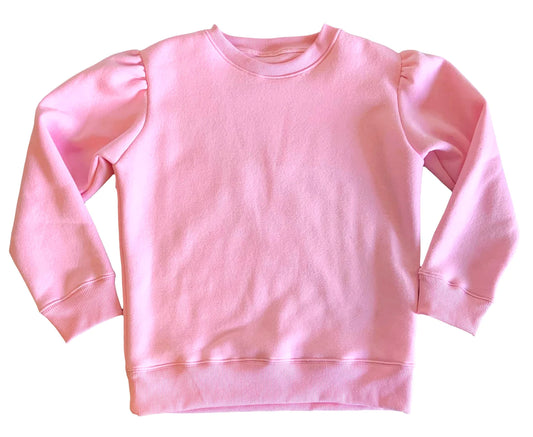 Pink French Terry Sweatshirt