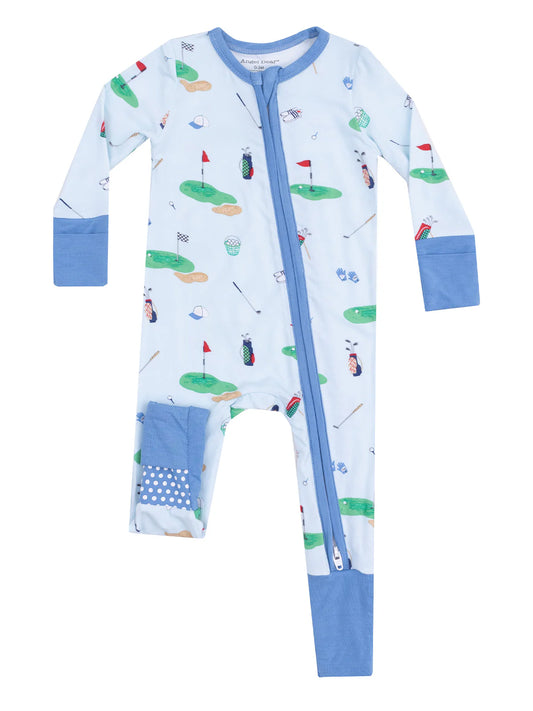 Golf Things Blue Convertible Romper