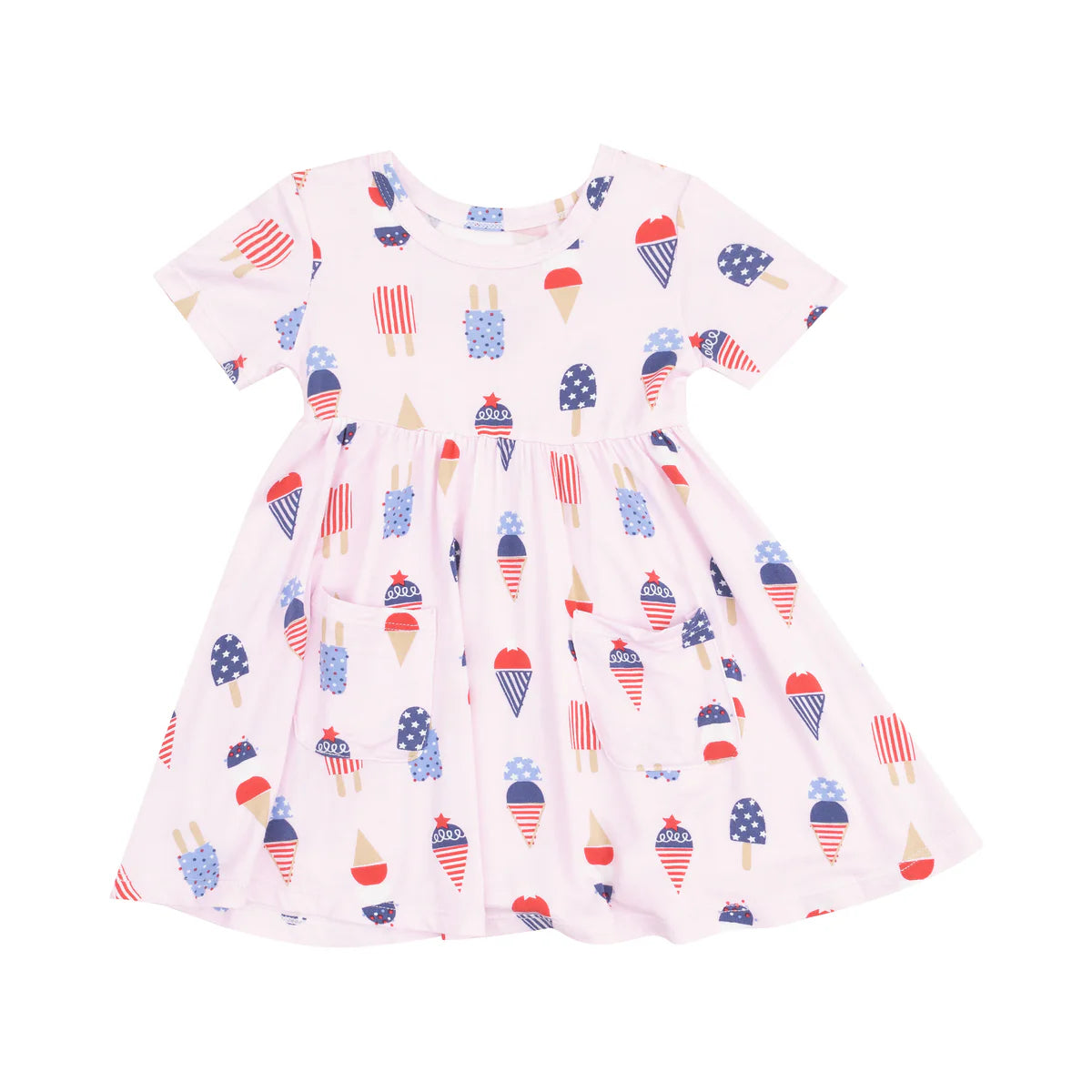 Pink Ice Cream Twirl Dress