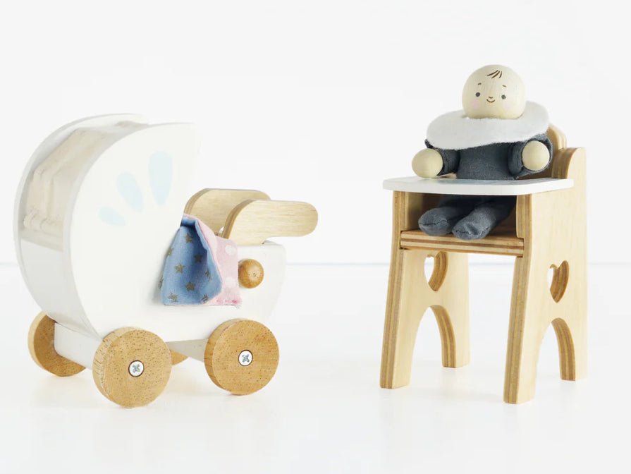 Wooden Doll Nursery Set – Cutie Patootie