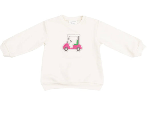 Pink Golf Cart Sweatshirt
