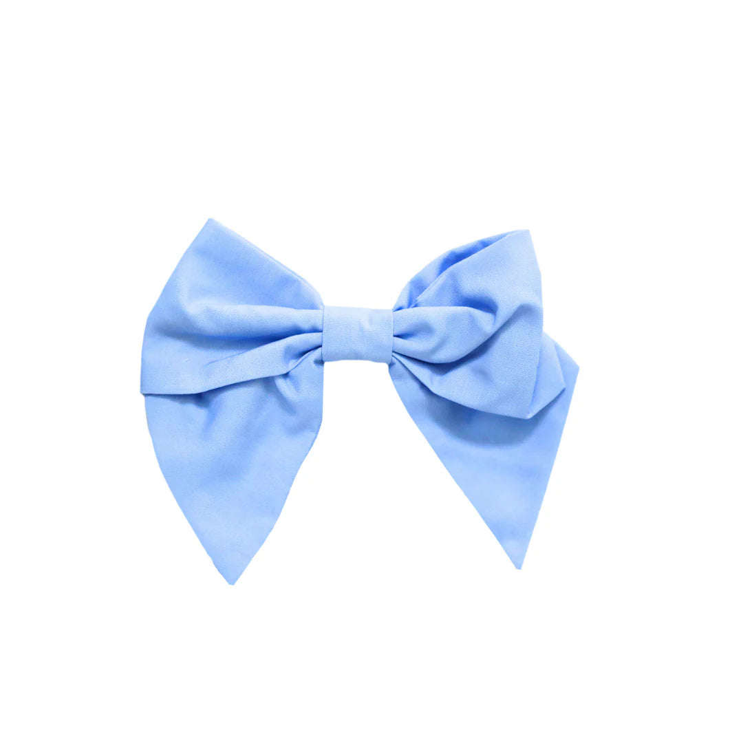 Cornflower Classic Bow