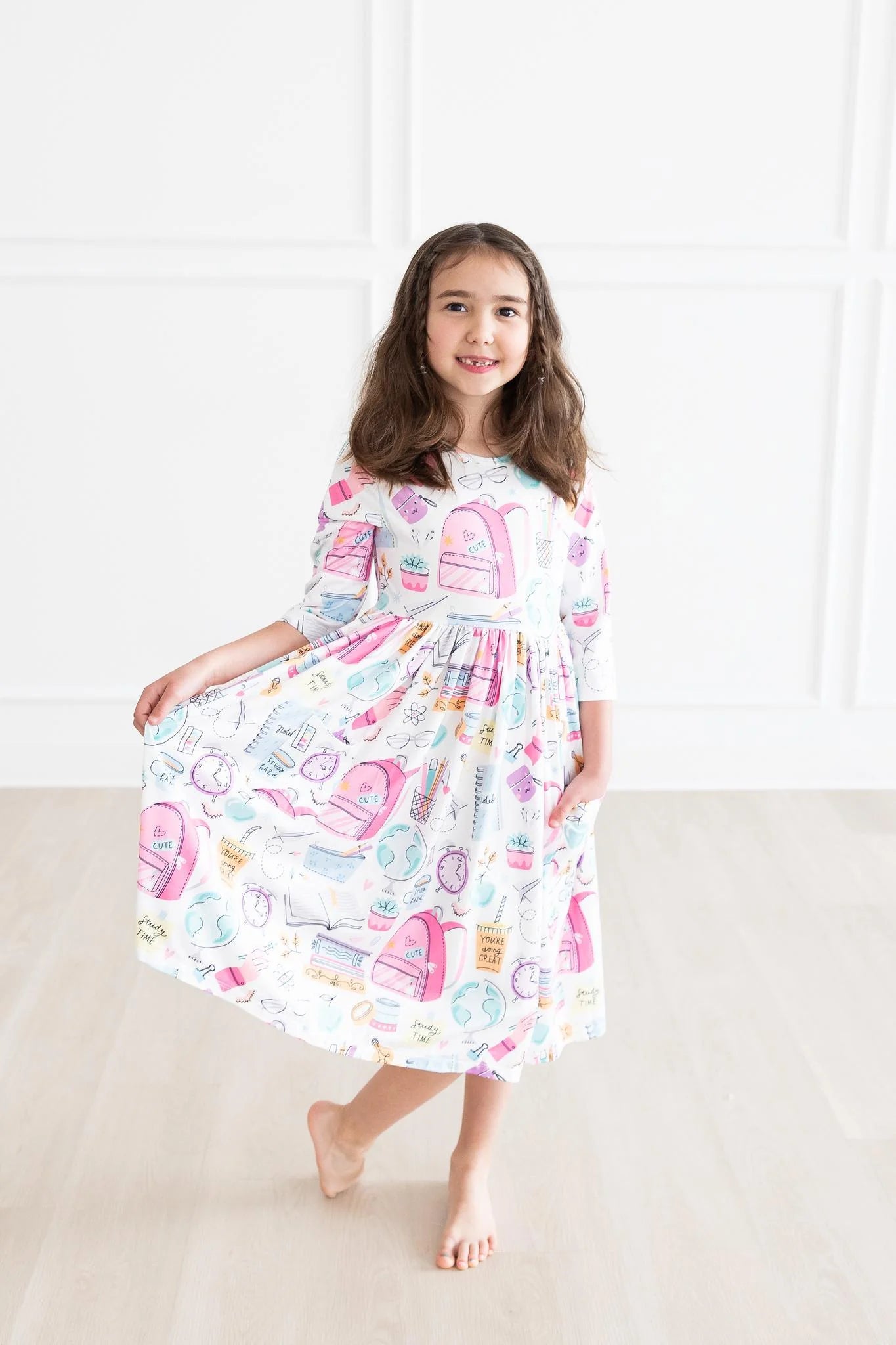 School Is Cool Twirl  Dress