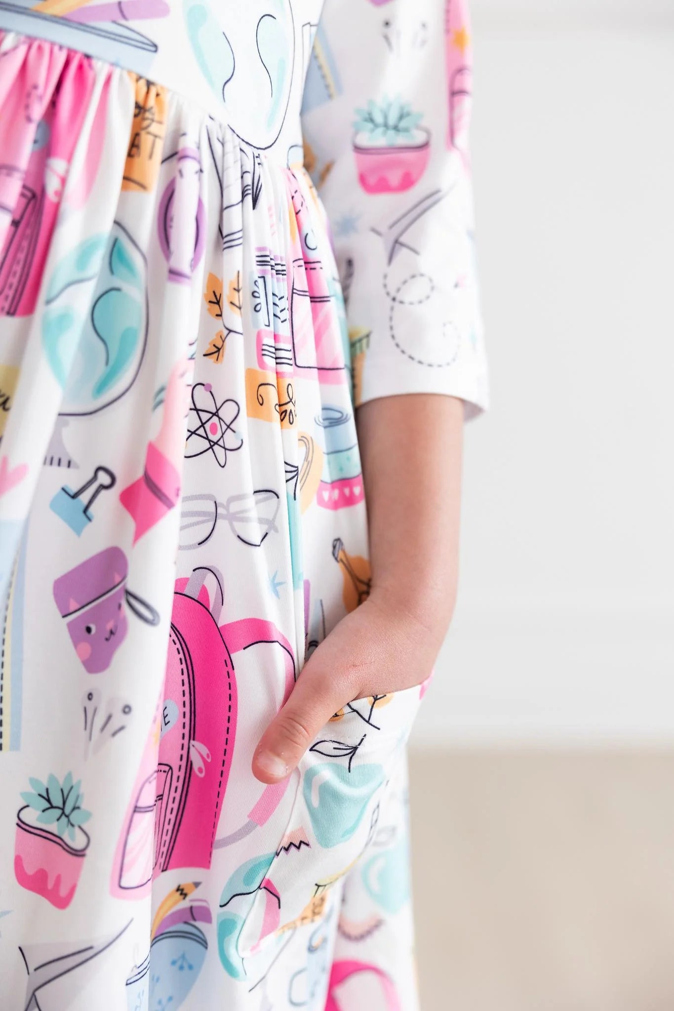School Is Cool Twirl  Dress
