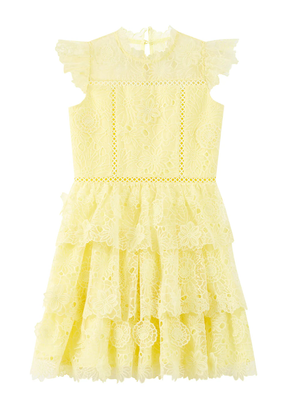 Prue Embroidered Mini Dress