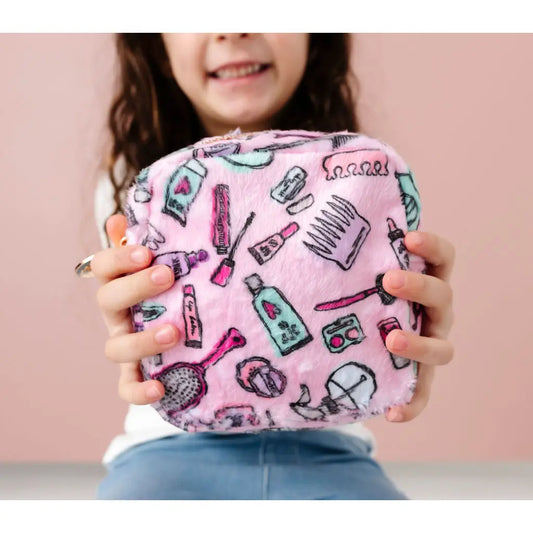 Small Plush Pouch-Makeup