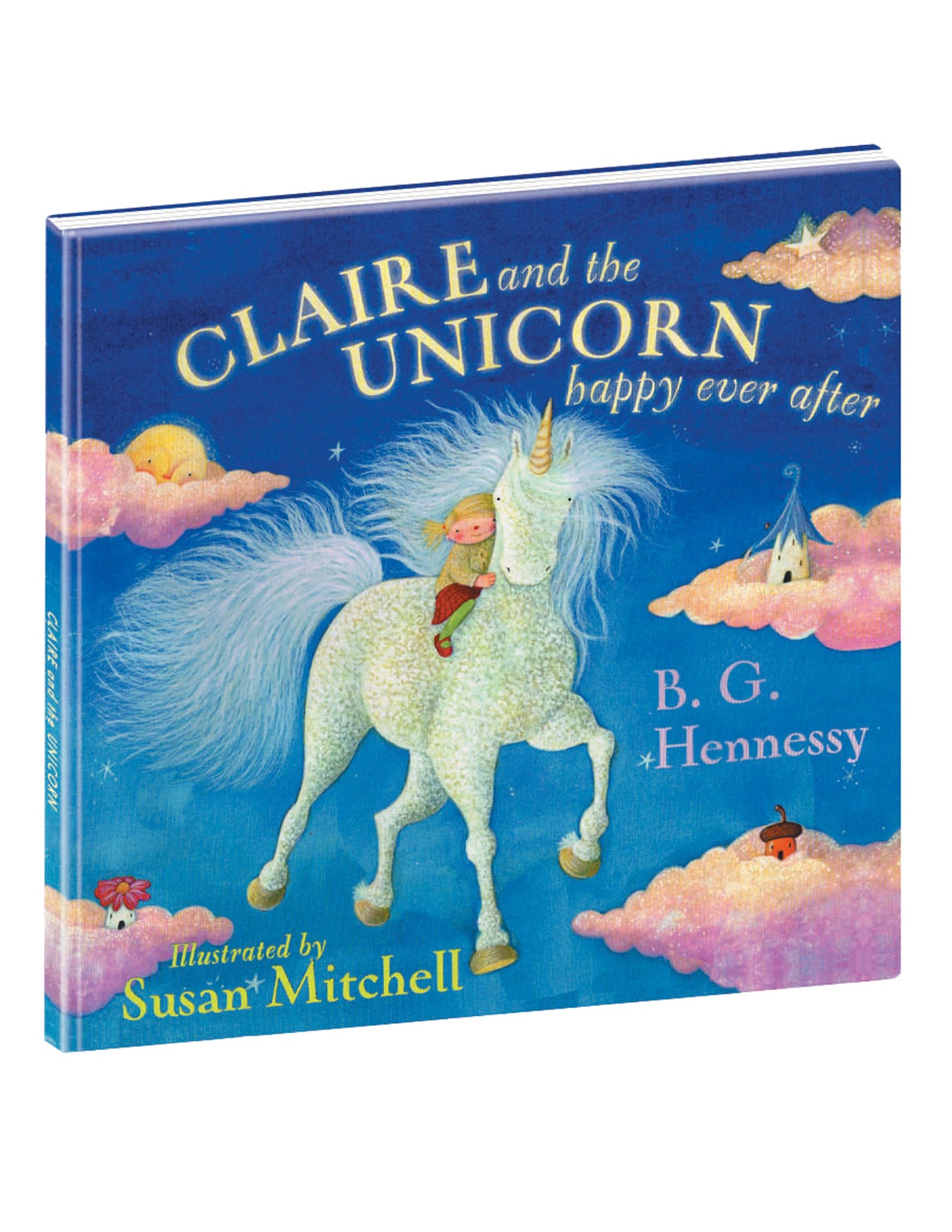 Claire & The Unicorn Hardcover Book