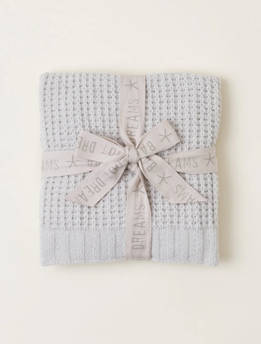 Barefoot Dreams Fog Gray Baby Blanket