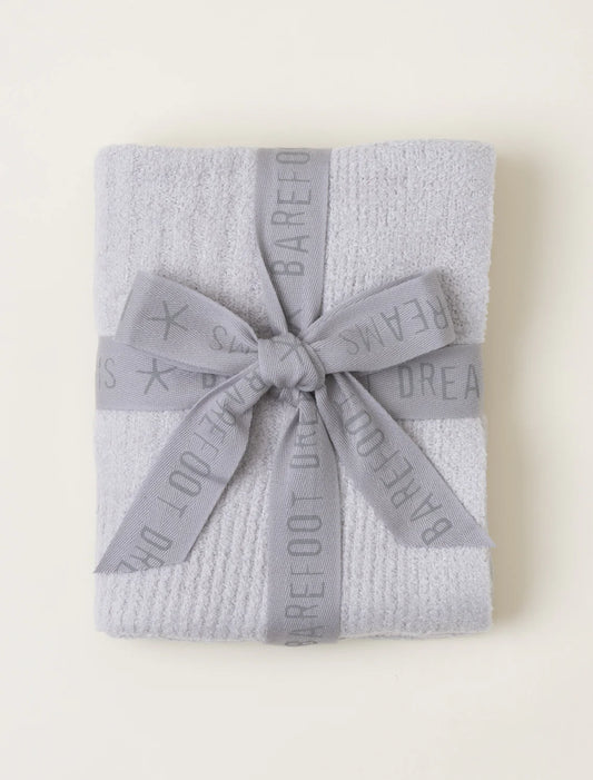 Barefoot Dreams Oyster Ribbed Blanket