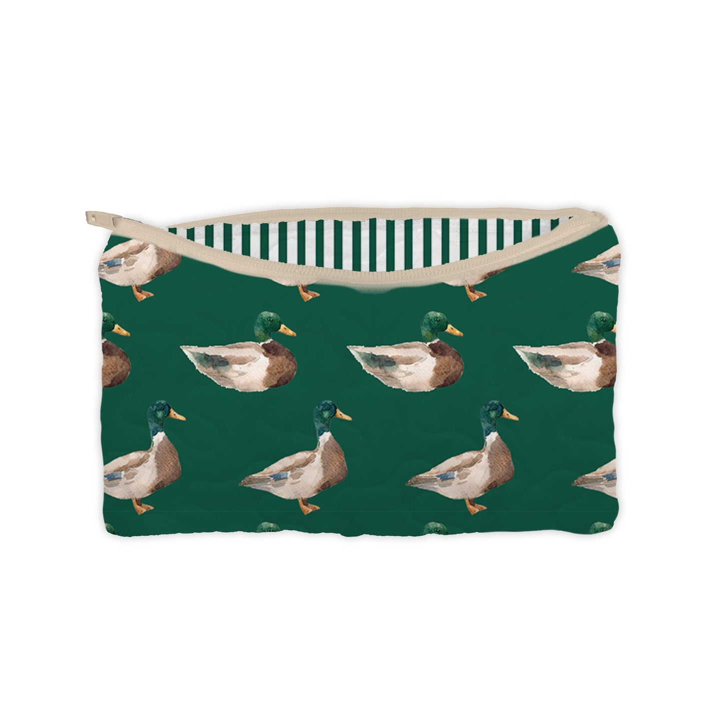 Mallory Ducks Icon Green Quilted Bag