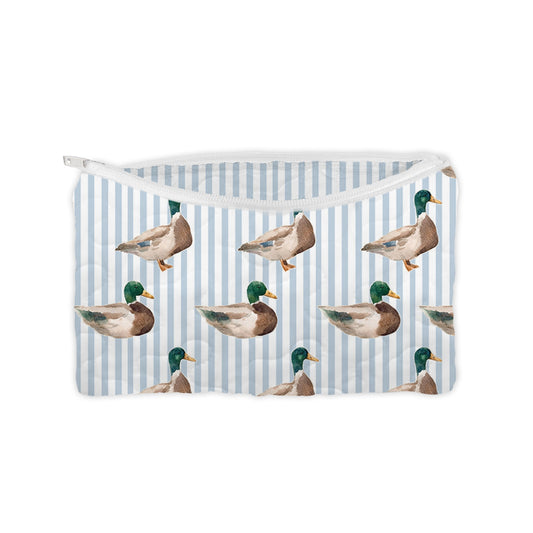 Mallory Ducks Icon Blue Quilted Bag