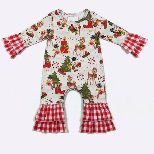 Winter Wonderland Baby Romper