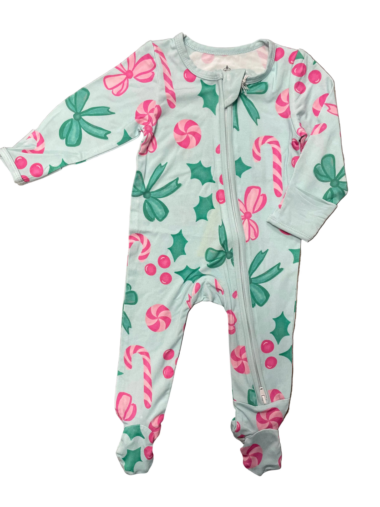 Candy Cane Cutie Footie