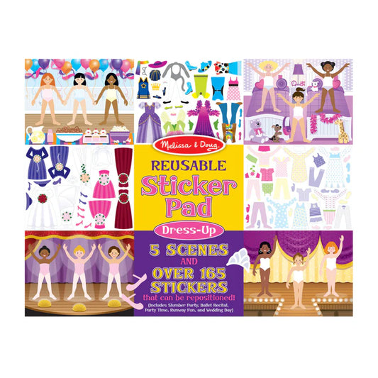 Reusable Sticker Pad- Dress Up