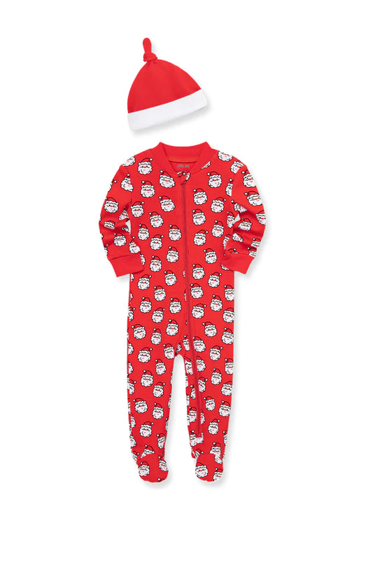 Red Santa Footie & Hat