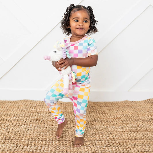Easter Checks Girl Pajama