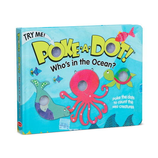 Poke-A-Dot: Who’s In The Ocean Book