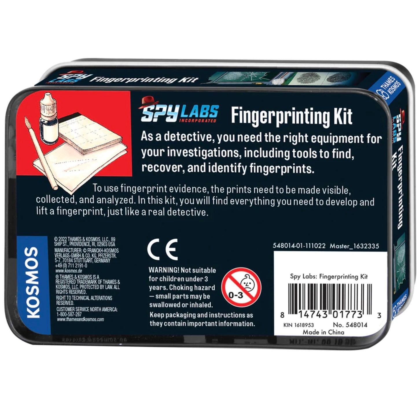 Spy Labs: Fingerprinting Kit