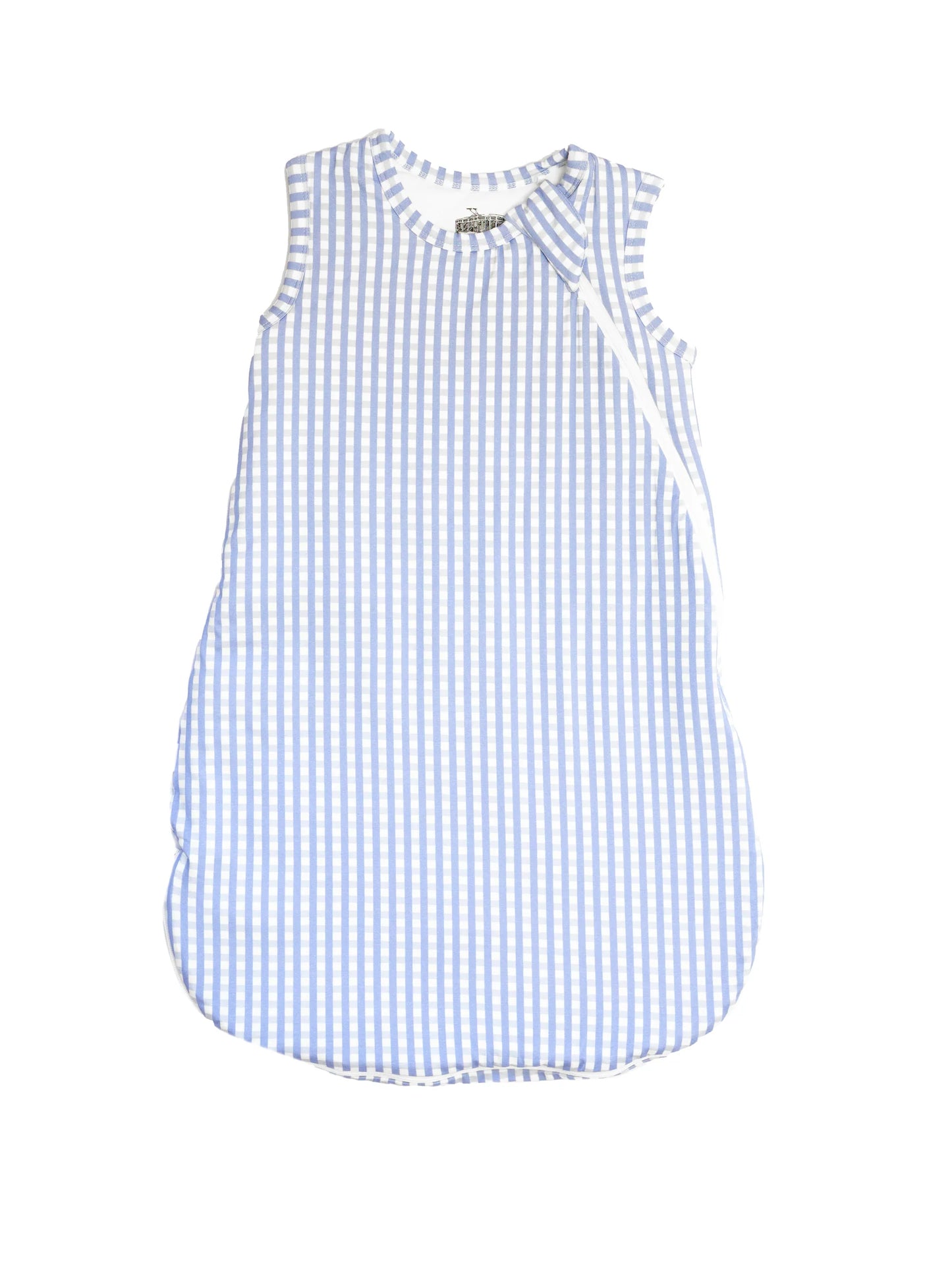 French Blue Gingham Sleep Sack