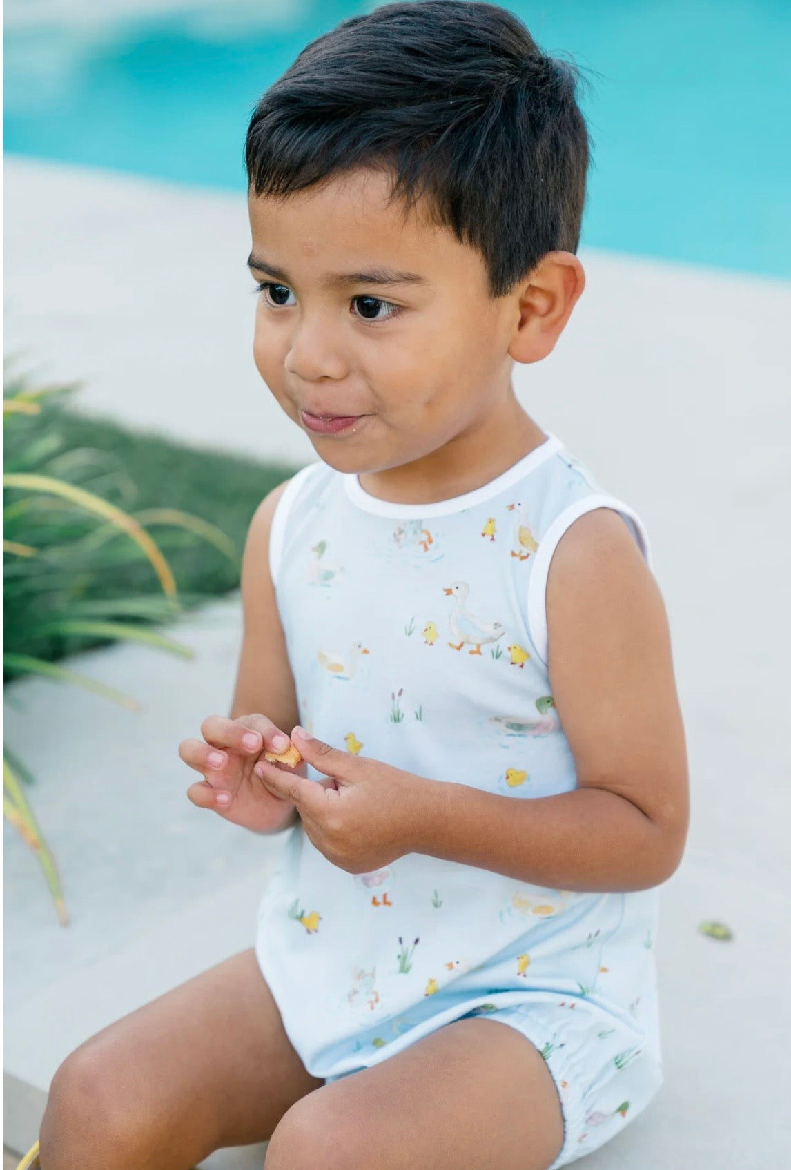 Puddles Baby Boy Bubble