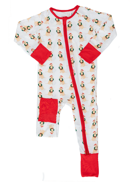 Holiday Dogs Sleep Romper