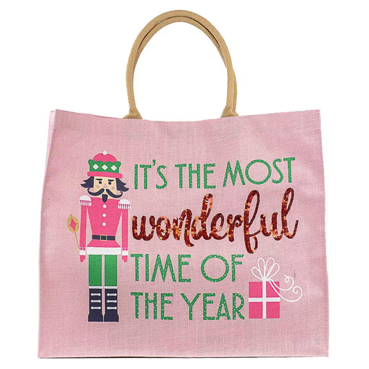 Most Wonderful Time Caryall Tote