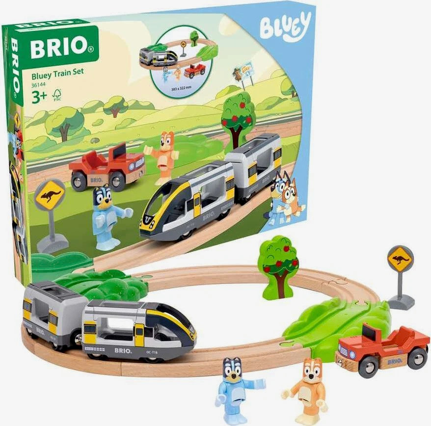 BRIO Bluey Train Set – Cutie Patootie