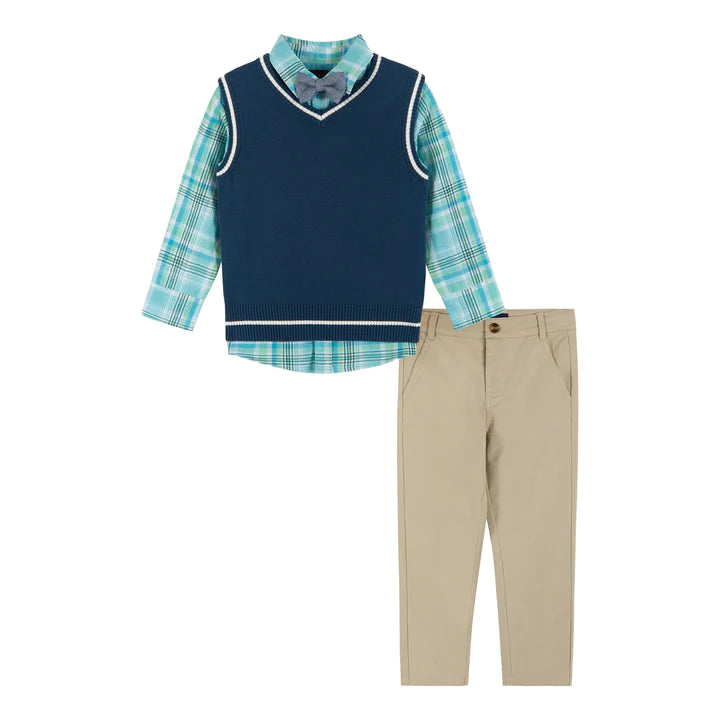 Green Plaid Set