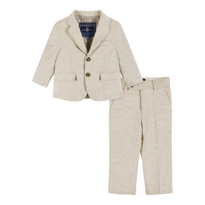 Beige Two Piece Set