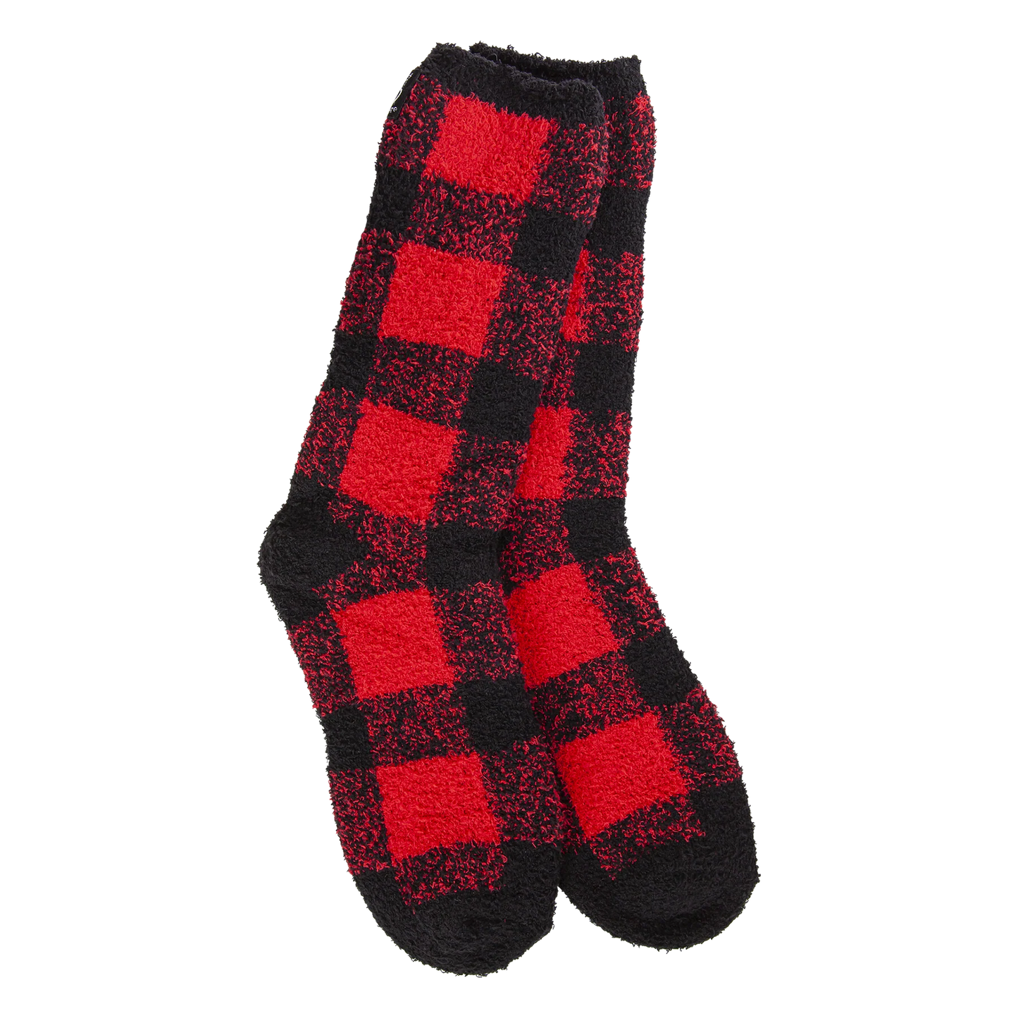 Buffalo Plaid Crew Socks