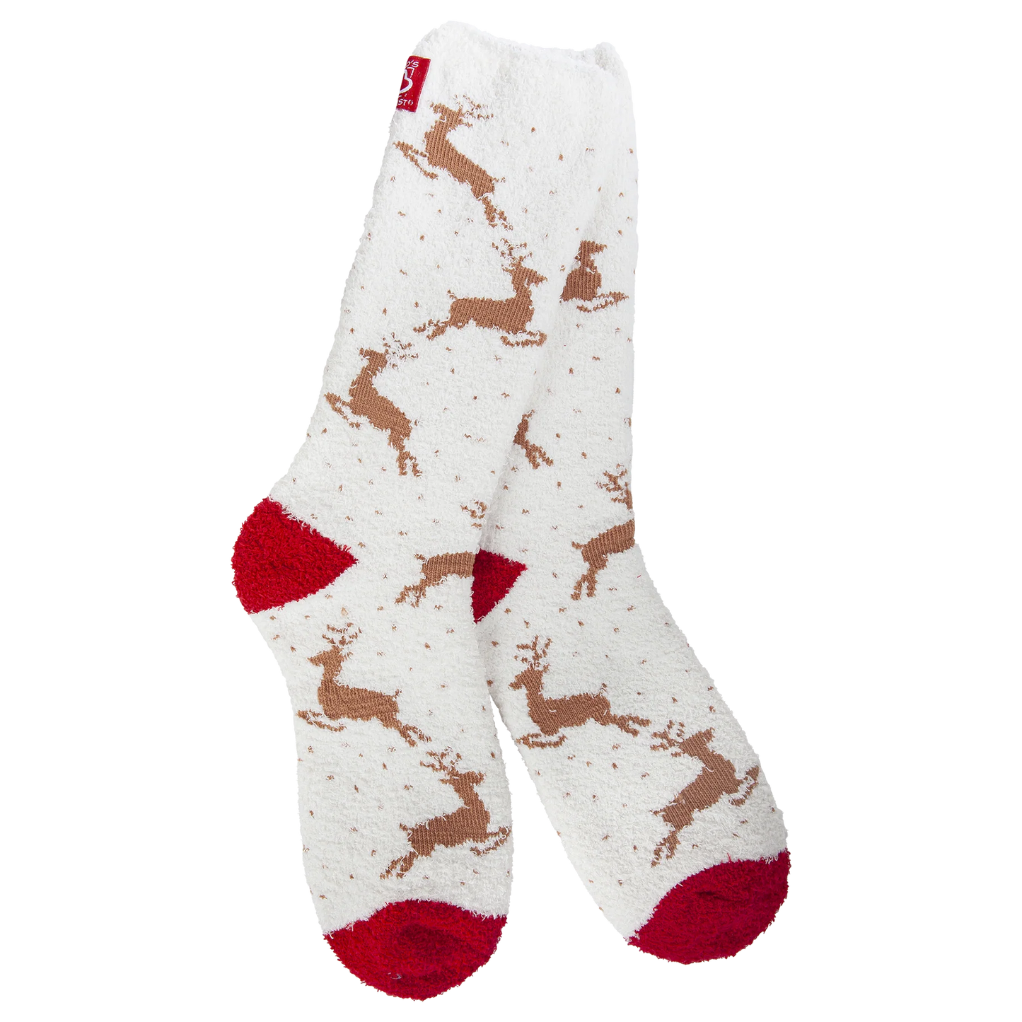 Reindeer Crew Socks