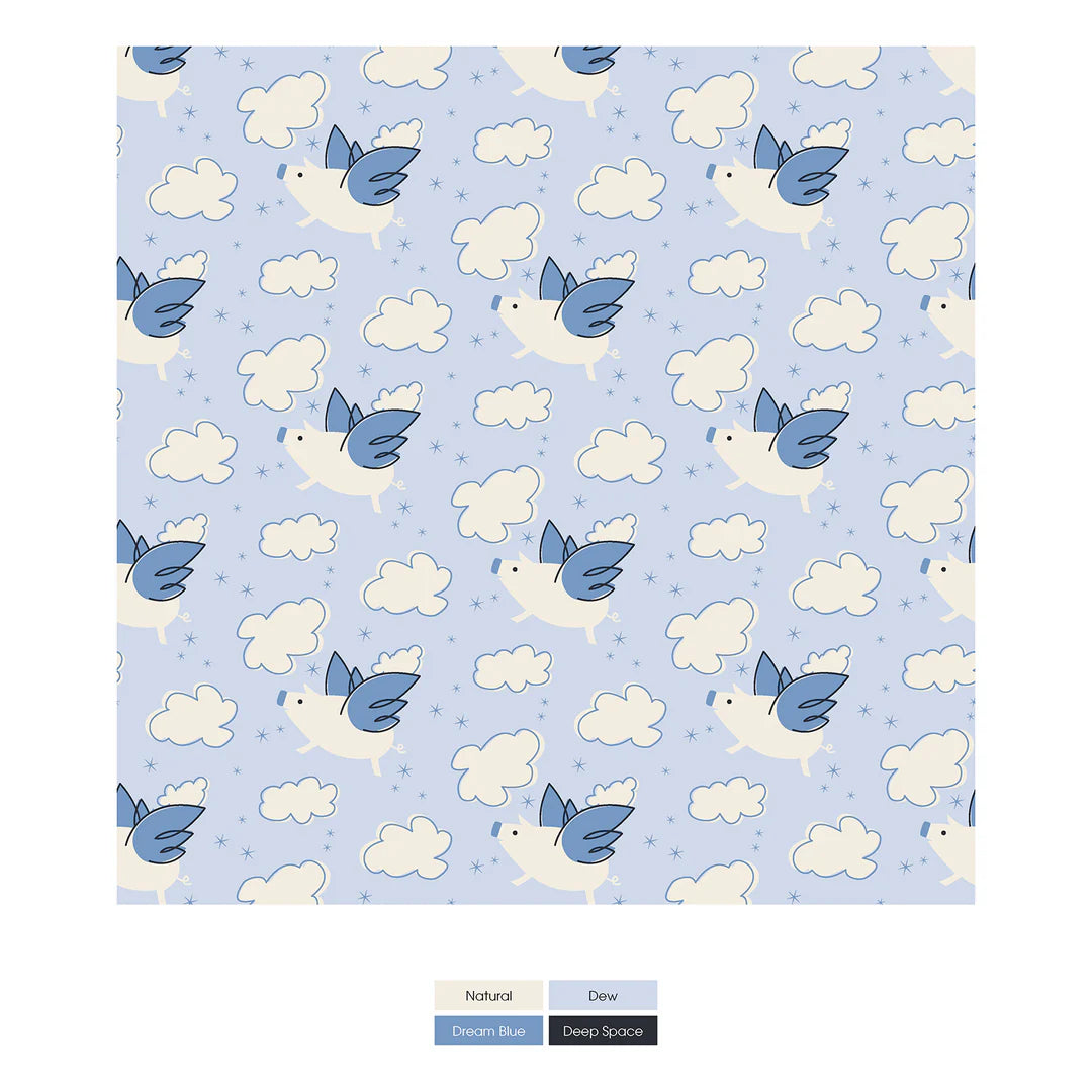 Dew Flying Pigs Footie