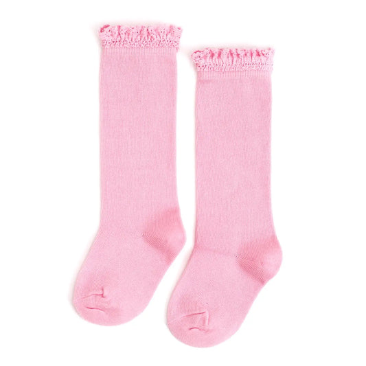 Blossom Lace Knee Socks