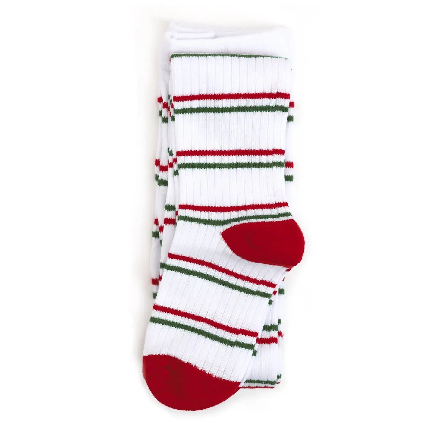 Christmas Stripe Ribbed Socks