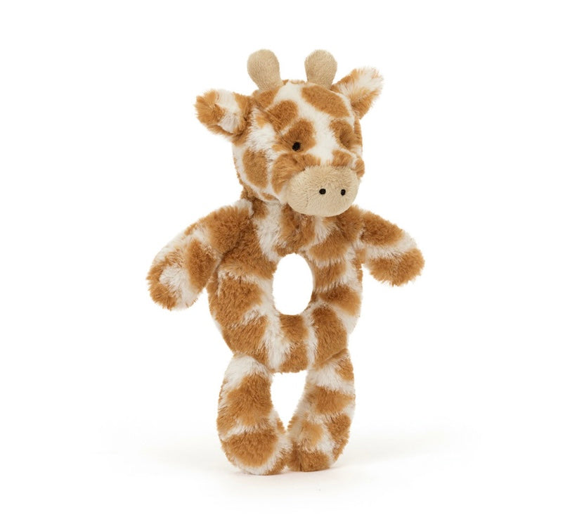 Bashful Giraffe Ring Rattle