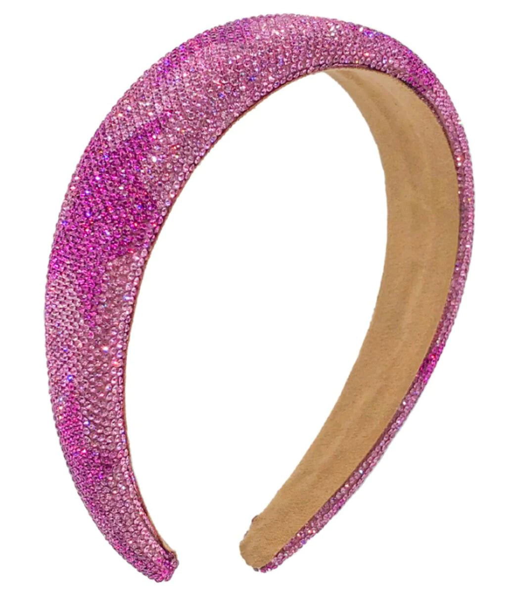 Pink Rhinestone Star Headband