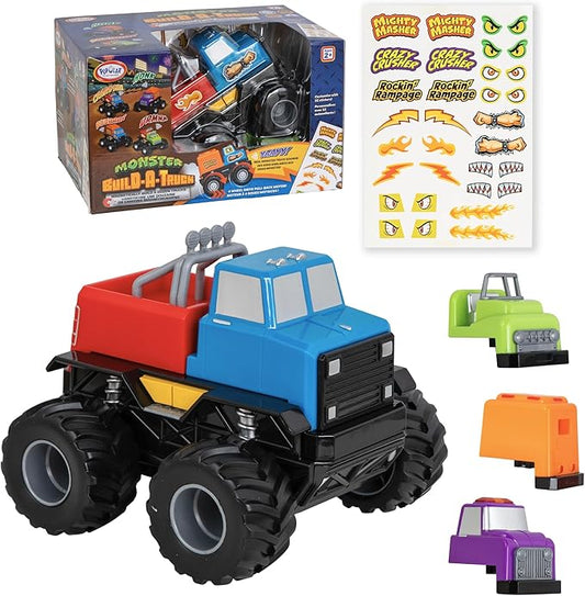 Magnetic Monster Build-A-Truck