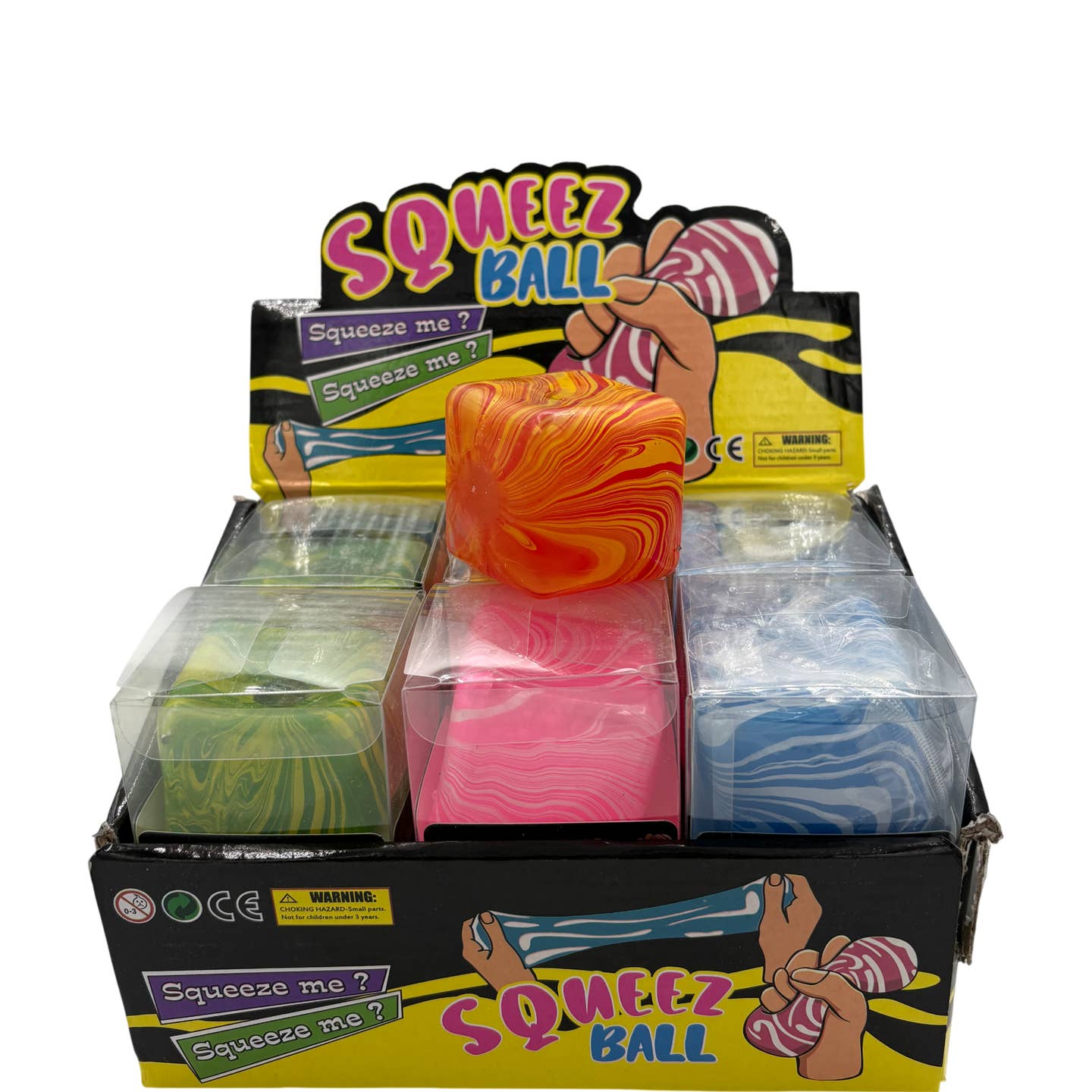 Tie-Dye Squeezy Cube