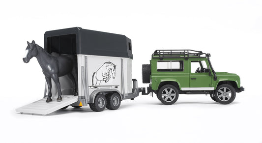 Land Rover Defender W Horse Trailer