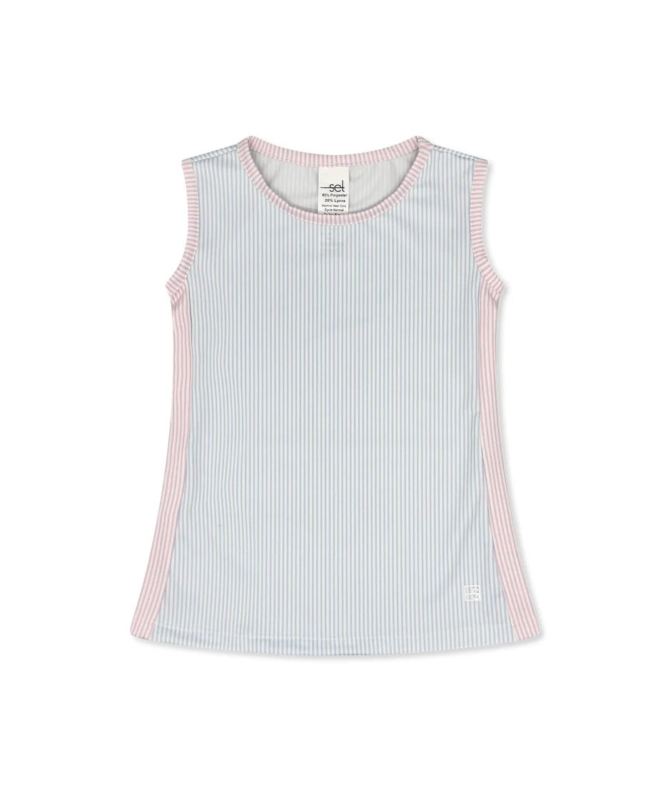 Cotton Candy Stripe Tank