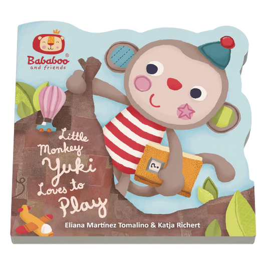"Little Monkey Yuki Loves to Play" Board Book