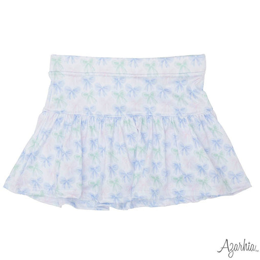 Grand Bows Gathered Skort