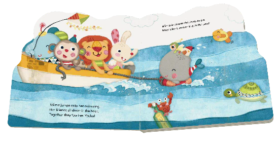 "Wilma the Whale Loves Her Bath" Board Book