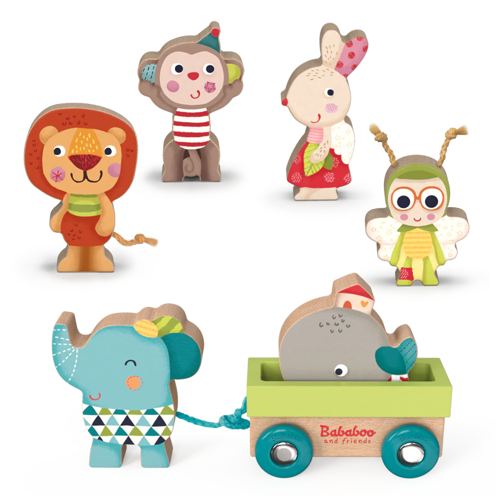 Bababoo and friends Play Figures