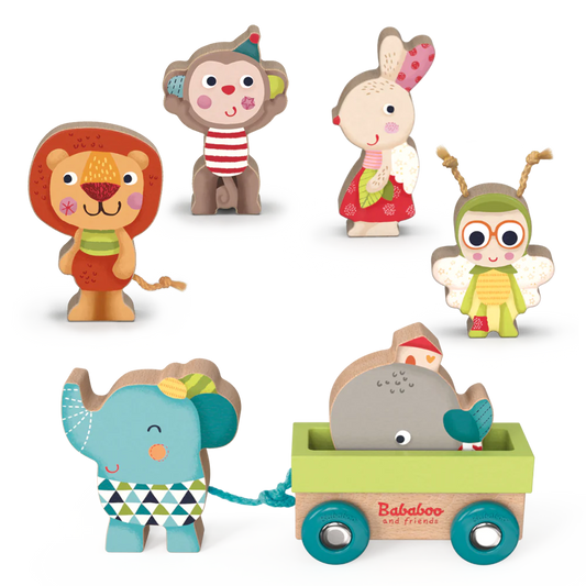 Bababoo and friends Play Figures