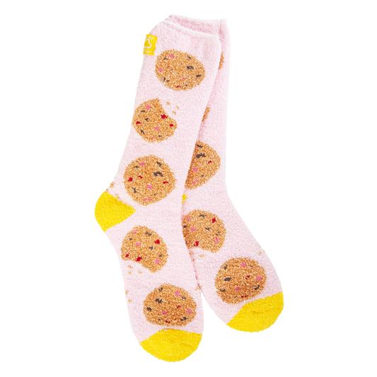 Cookie Crumble Fuzzy Socks